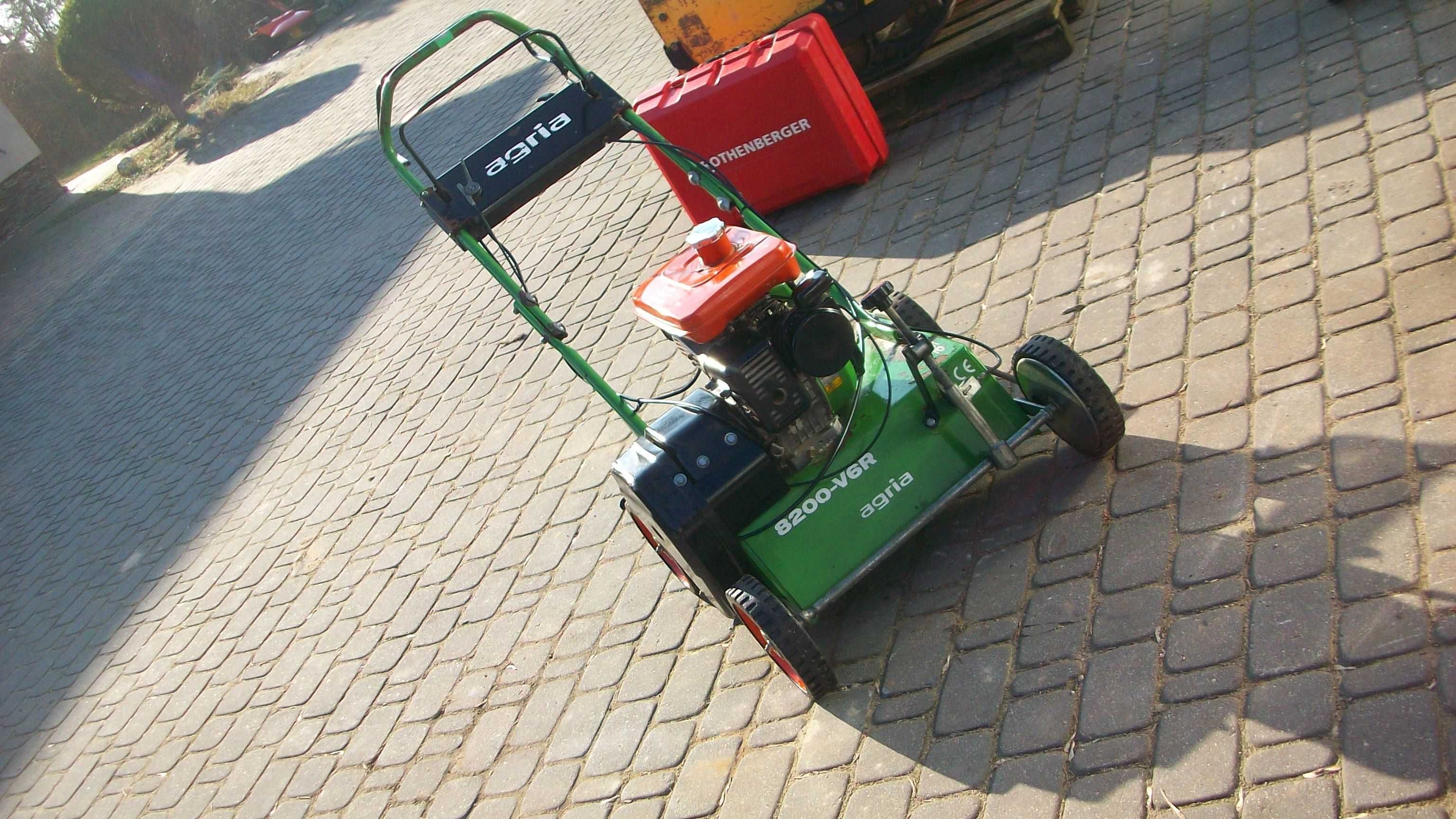 wertykulator Profi napęd noże przeciwbieżne - Agria 8200-V6R - Okazja!