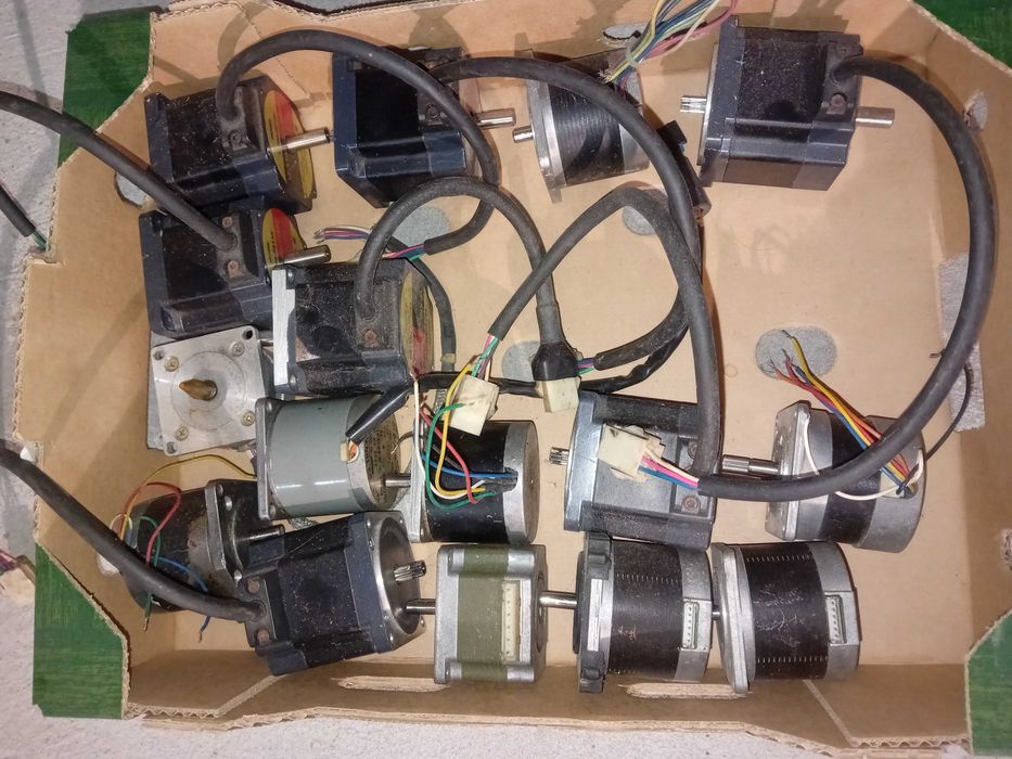 Lote de motores de passo stepper motors