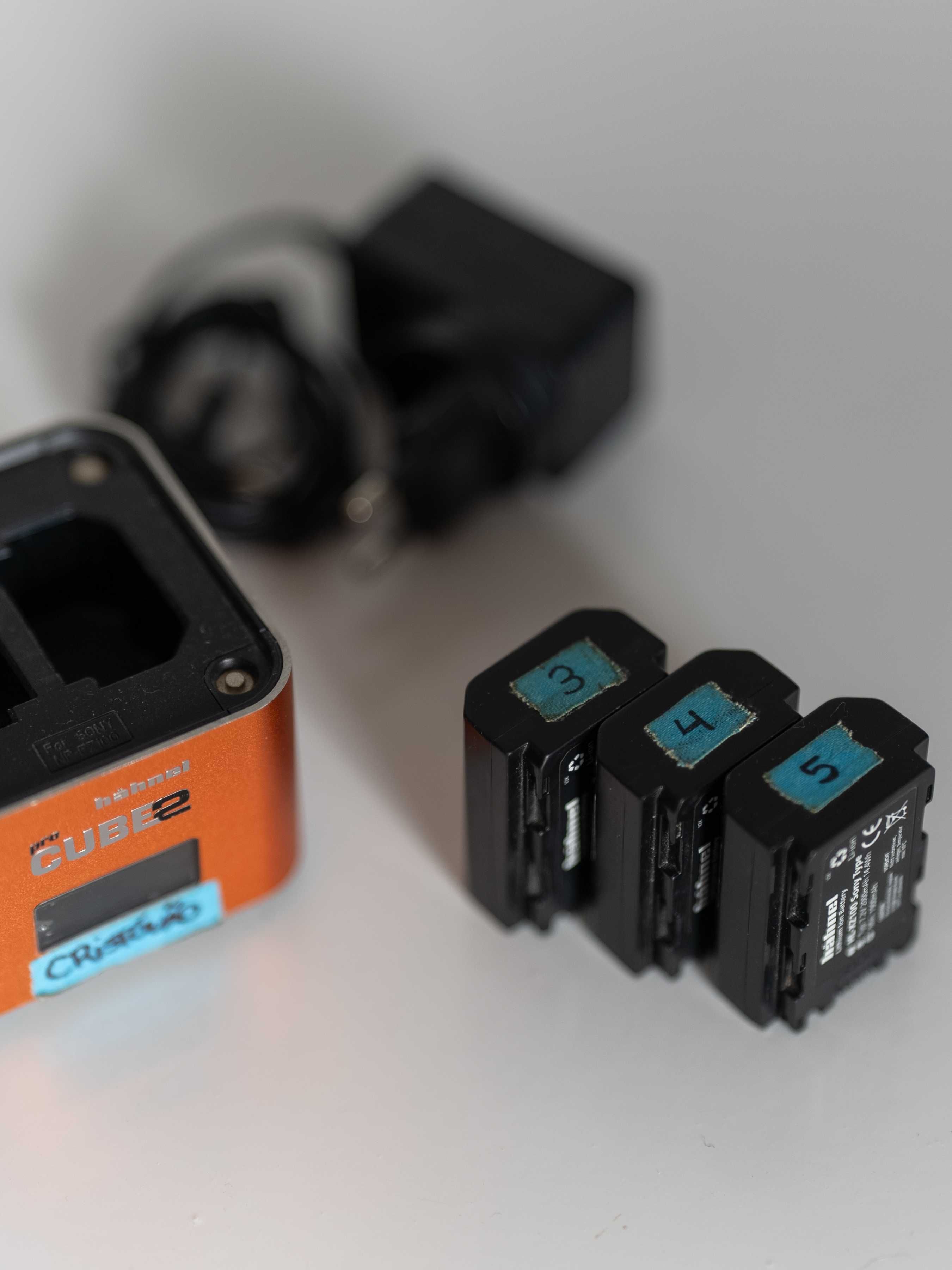 HAHNEL Carregador ProCube 2 + 3x Baterias HAHNEL