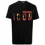 DSQUARED2 t-shirt koszulka Sunset NERO roz. XL 100% ORYGINAL