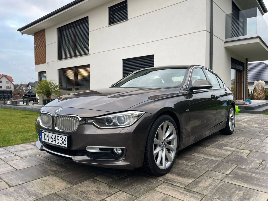 BMW Seria 3 F30 320d 163KM Manual BiXenon Ledy Duża Navi Skóry Grzane Fotele Pdc