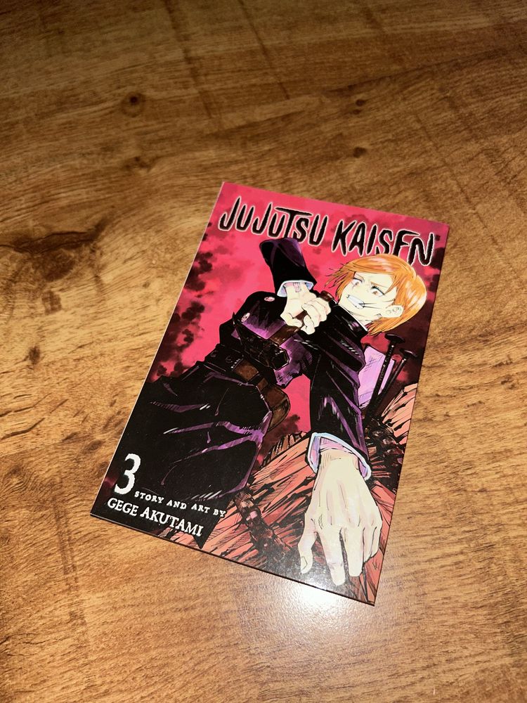 manga Jujutsu Kaisen vol 3