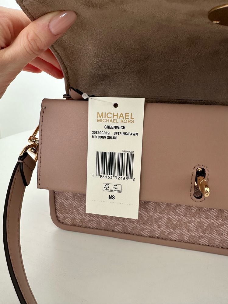 MICHAEL KORS Greenwich Shoulder Bag Жіноча сумка сумочка майкл корс
