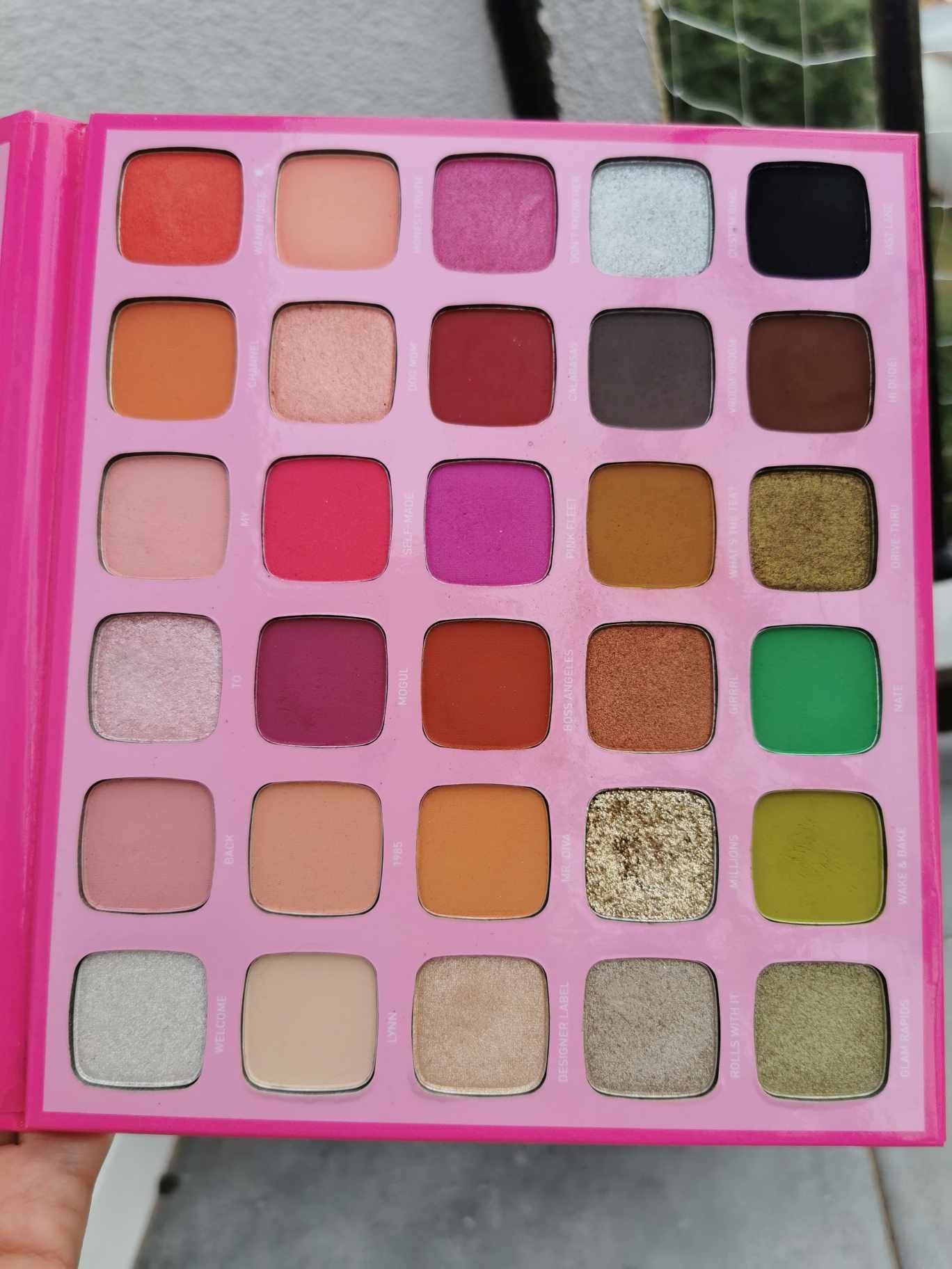 Jeffree Star Morphe Artistry Palette limitowana kolorowa paleta indie