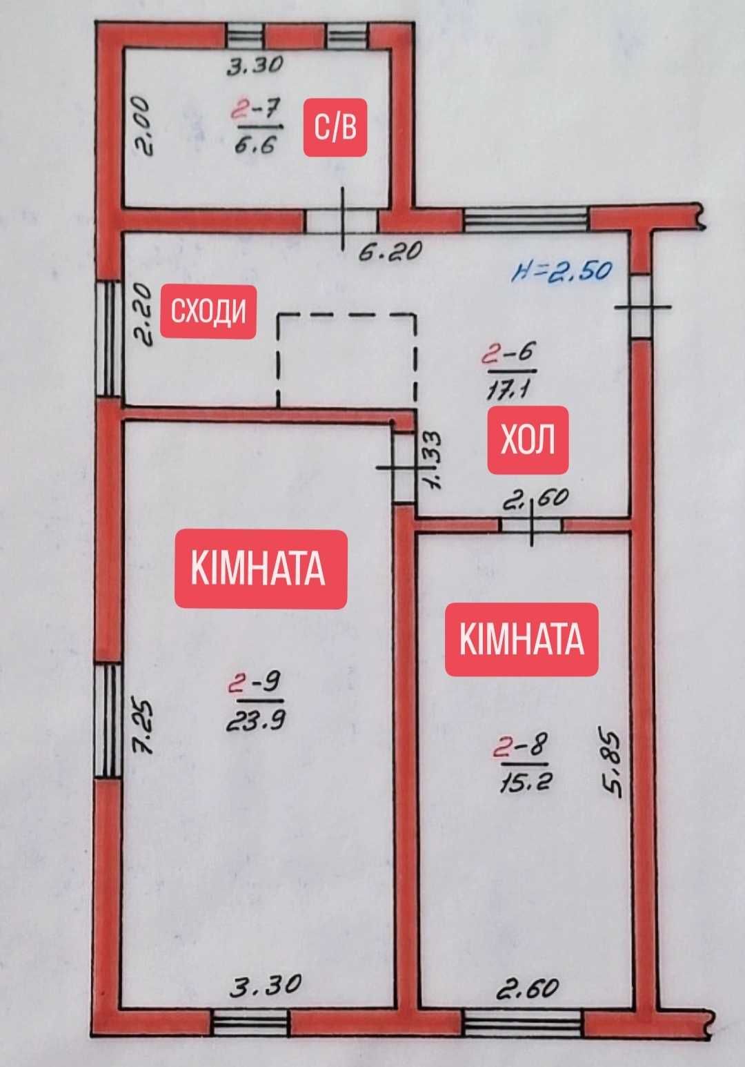 Продам 2-х поверховий будинок 156м2 на ділянці 13 сот, гарний стан.