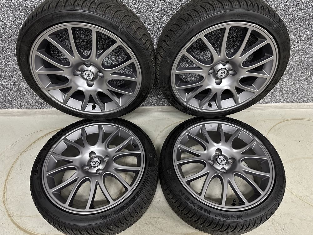Oryginalne koła zimowe alufelgi 17 Fiat 500 Abarth 695 Tributo