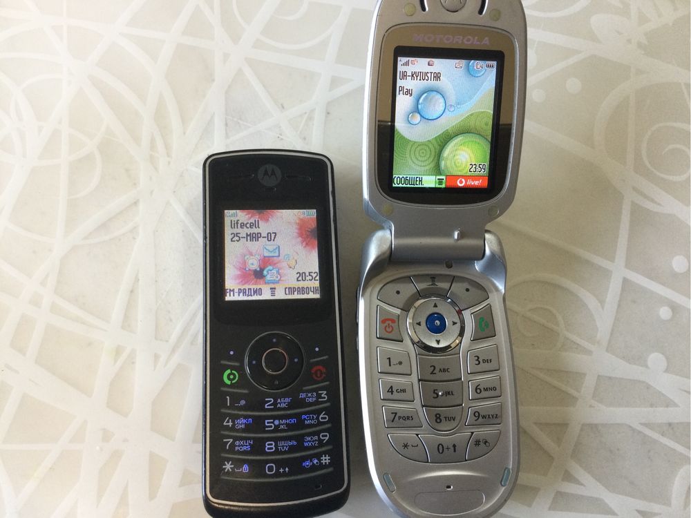 Моторола W230,С201,С200,RAZR v3i и Сименс С25;S35.