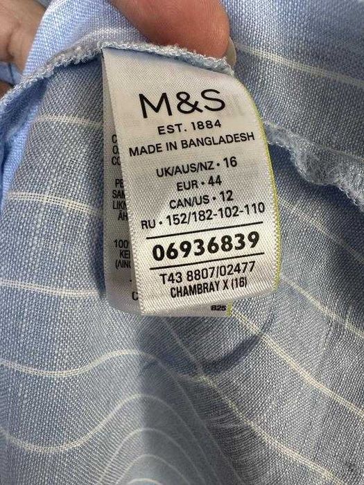 M&S топ льняной, майка