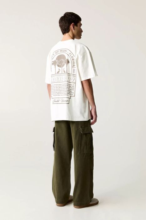 Широкі Штани Pull&Bear Parachute Pants Оригінал Широкие Нові Мужские