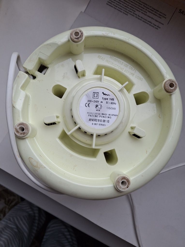 Блендер  Moulinex Type 45, 550 W, производство Испания (ремонт).