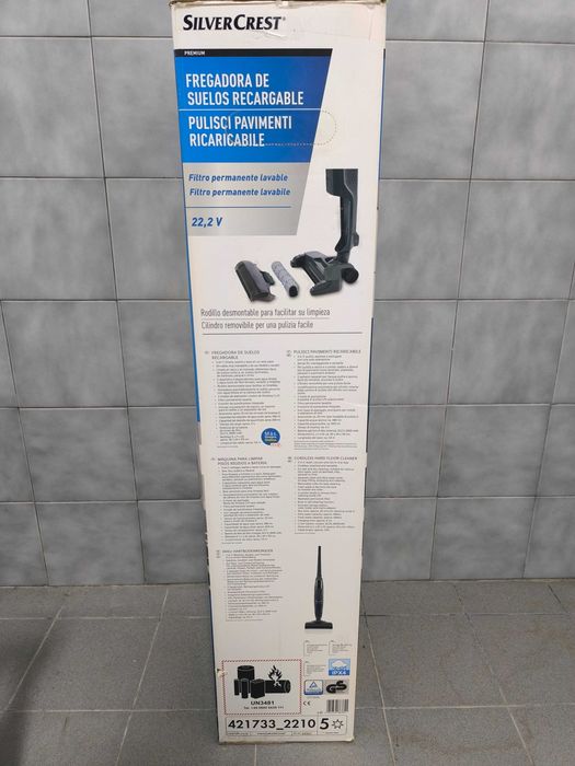 Aspirador 3 em 1 Silvercrest - NOVO nunca usado