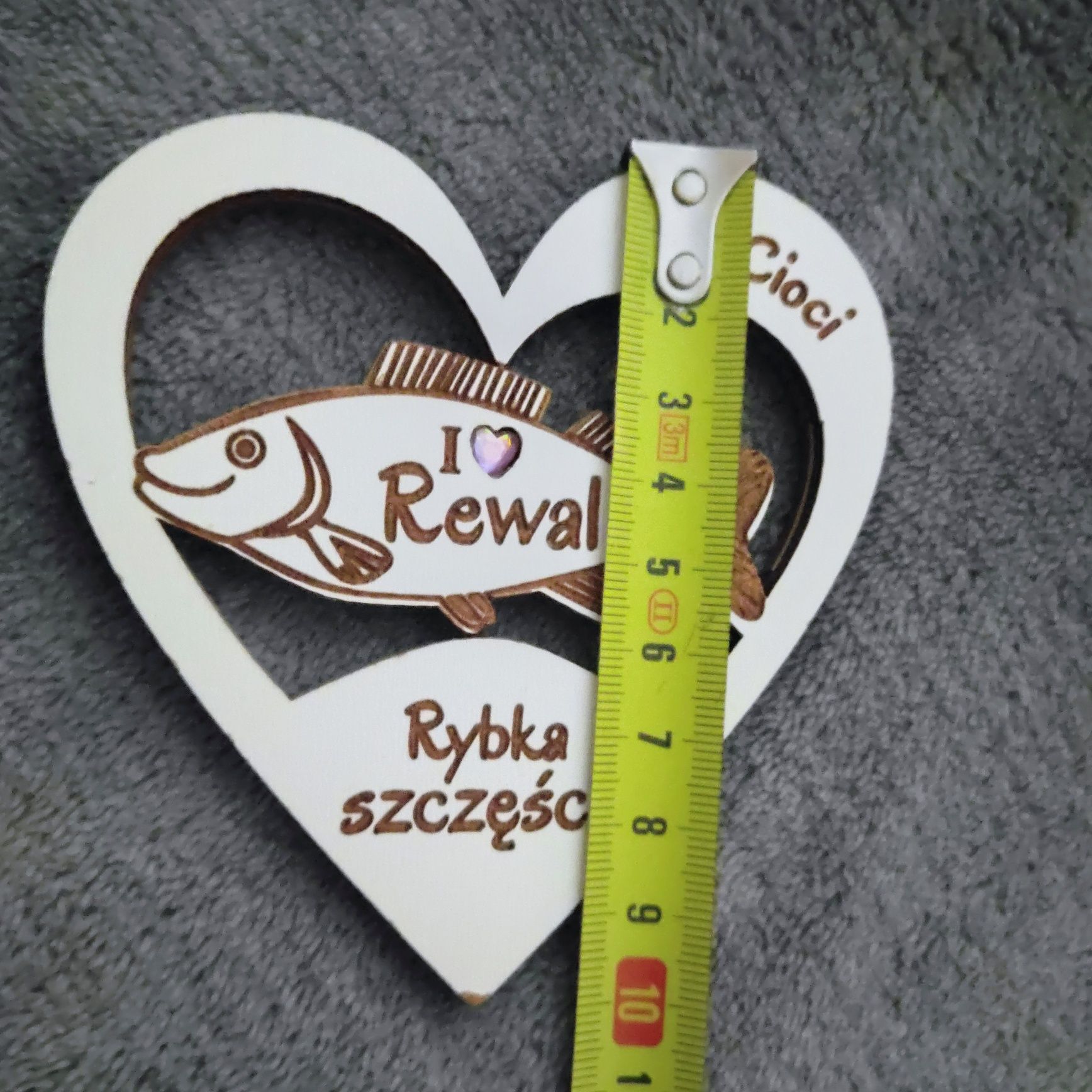 Magnes na lodówkę rybka szczęścia
