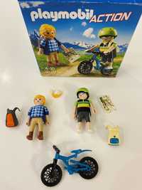 Playmobil 9129 Turyści w górach z pudełkiem unikat