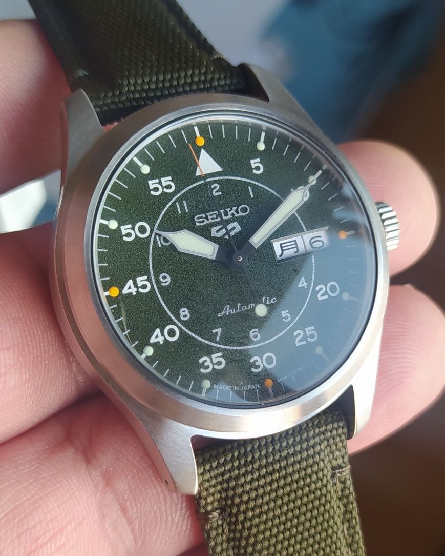 *Novo* Seiko sbsa141 (Flieger) Made Japan JDM (39,5 mm)