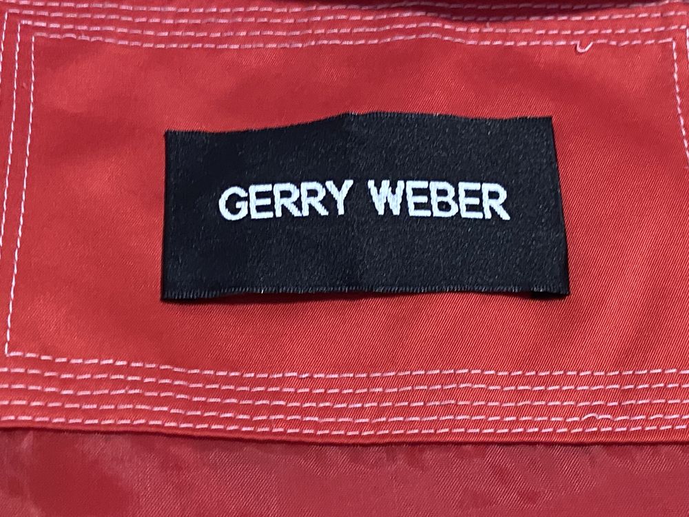 Gerry Weber 42 damska czerwona kamizelka  damska Vintage