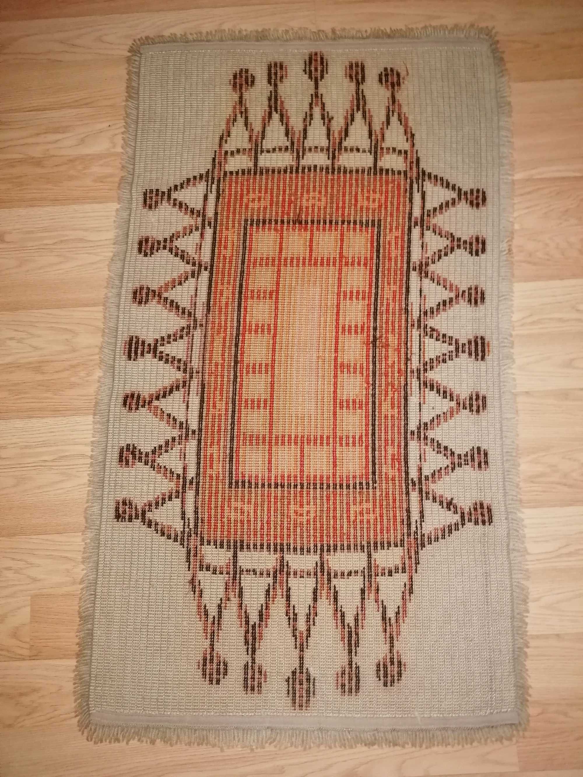 Piękny kilim - dywan długi włos lata 60/70  Vintage