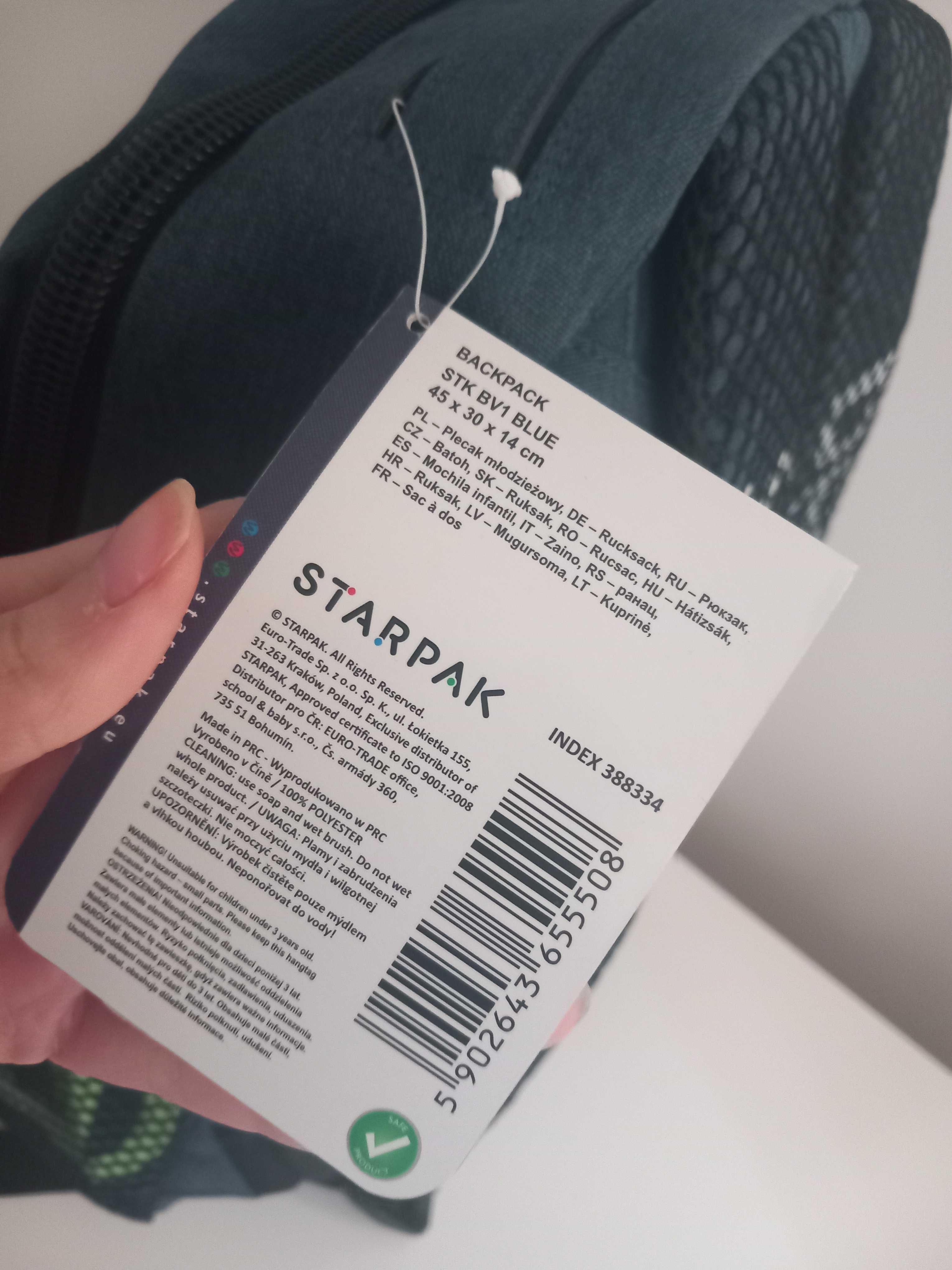 Plecak szkolny duży Starpak