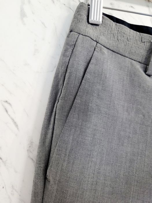 Wełniane eleganckie spodnie garniturowe premium