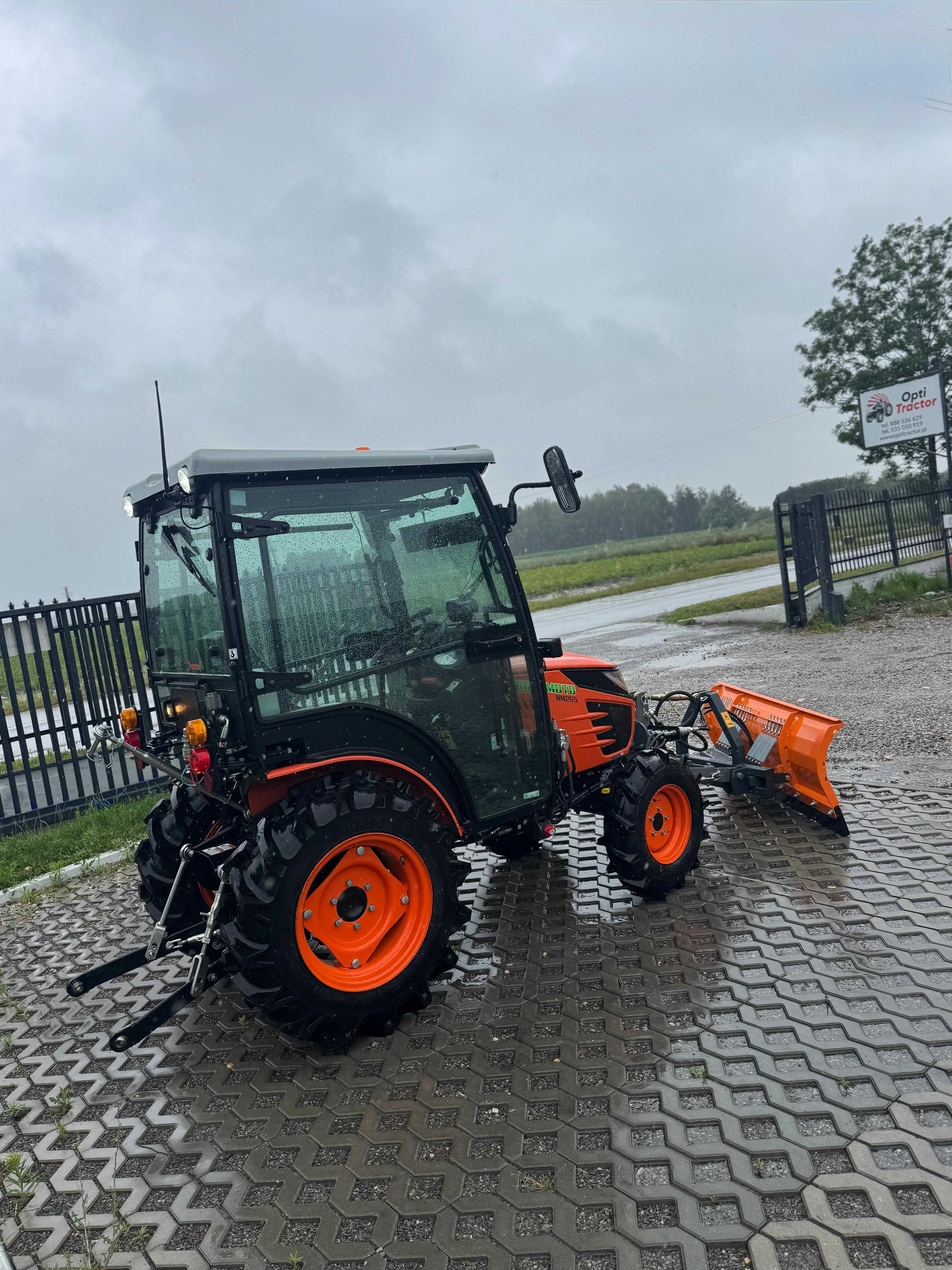 Komunalny , Hinomoto (silnik YANMAR)HM255, 25hp,4x4,HOMOLOGACJA UE