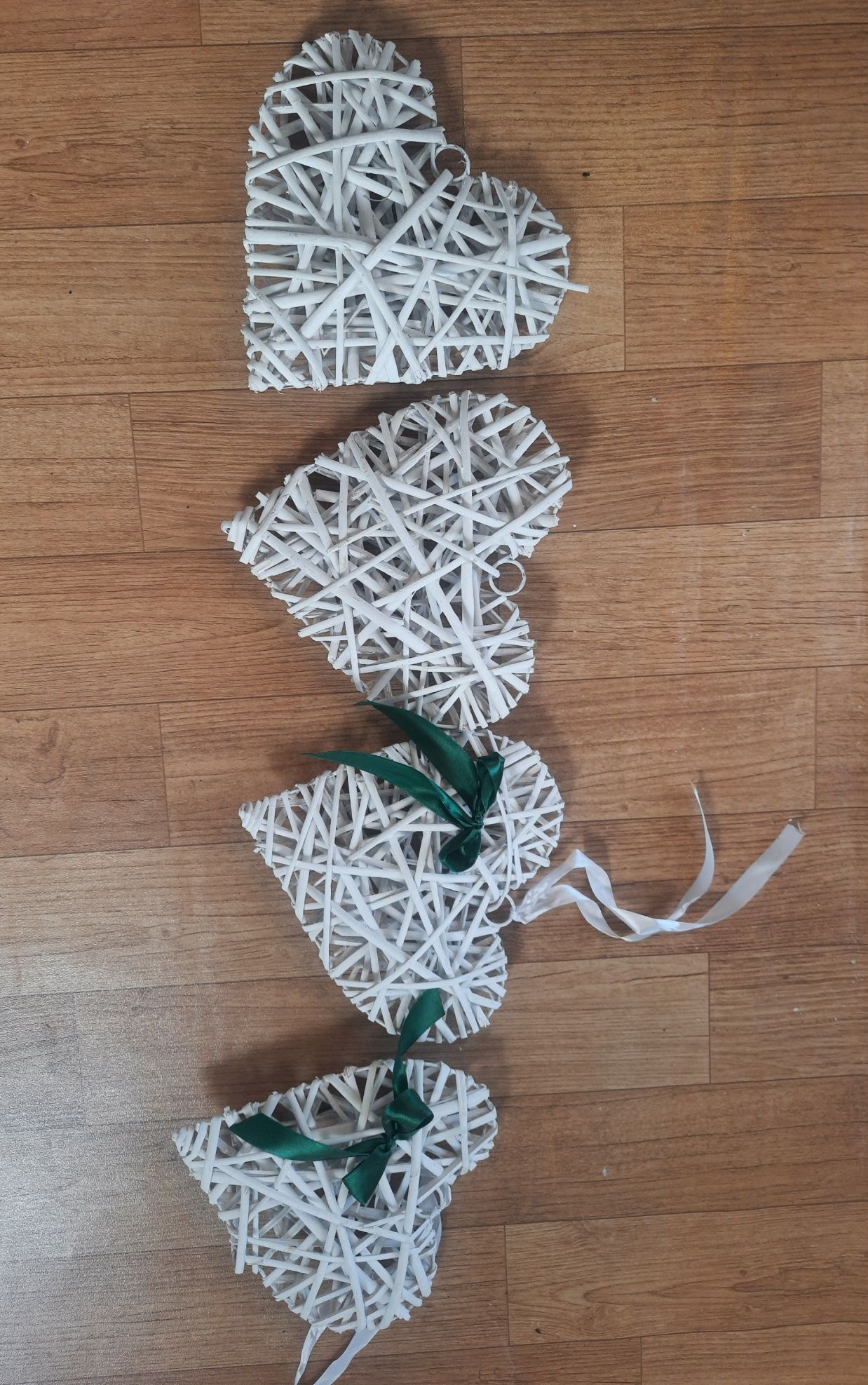 Serca wiklinowe - 4 szt