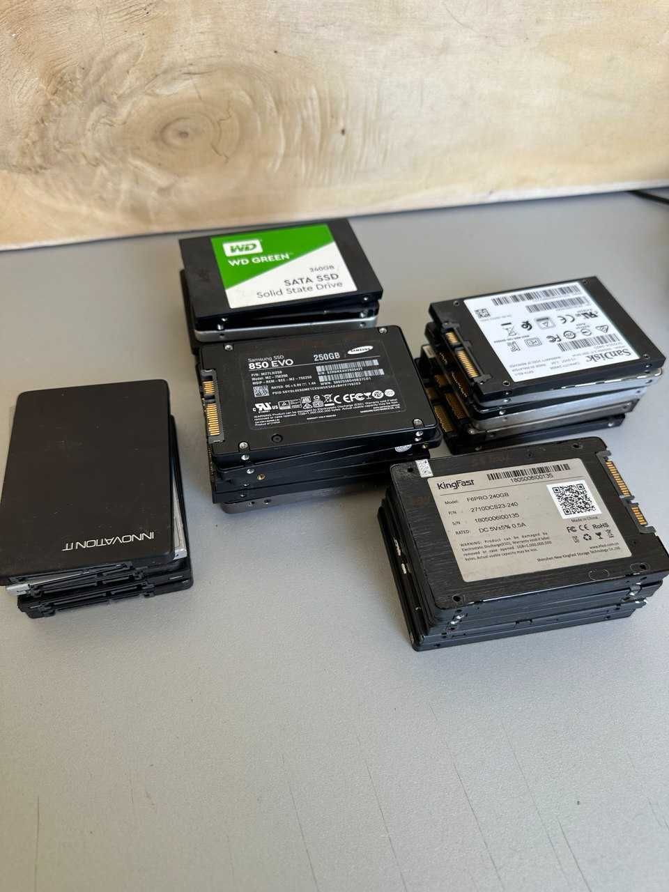 SSD 240-256 GB /Kingston/Samsung/SanDisk/WD/Micron/Intel/LITE-ON/Hynix