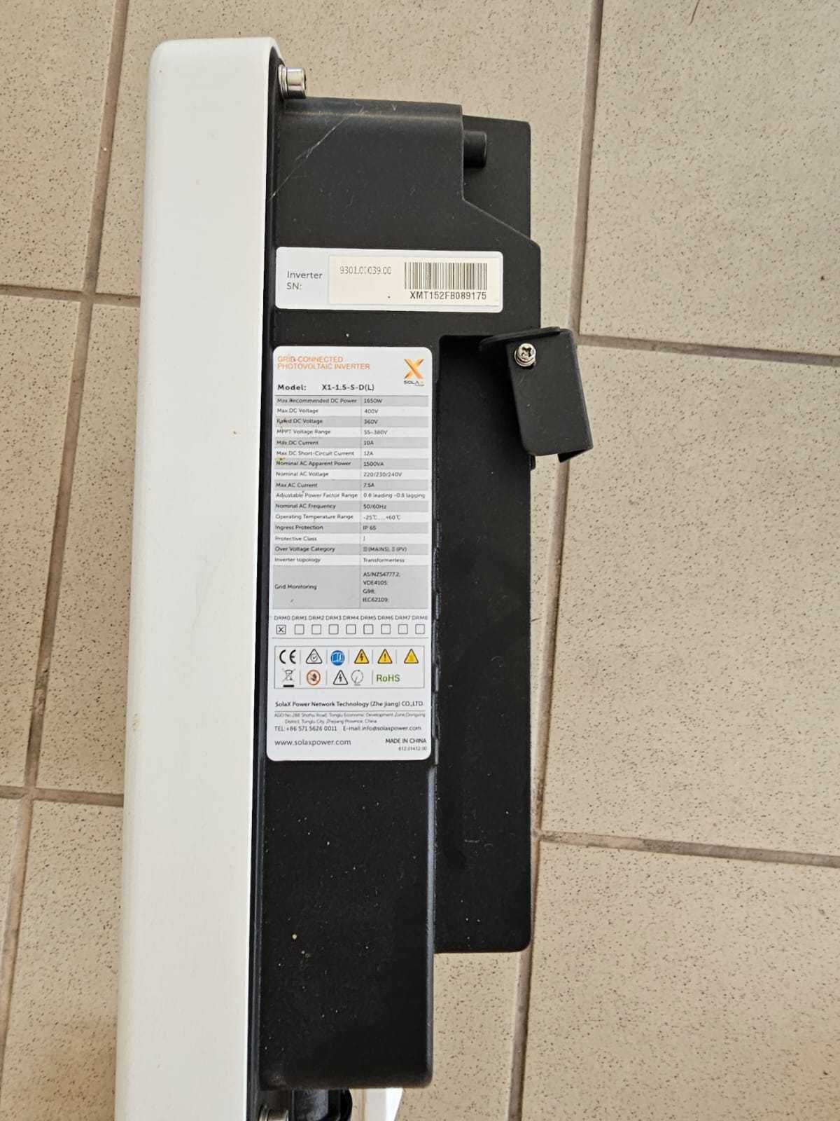 Inversor Solax X1 1.5K