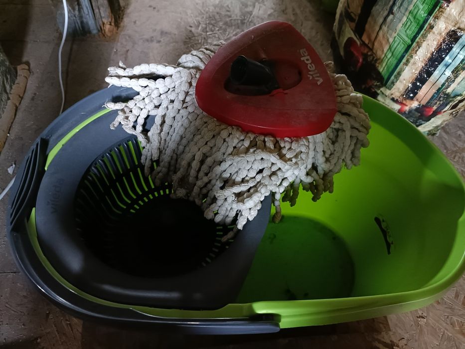 mop i wiaderko vileda obrotowy