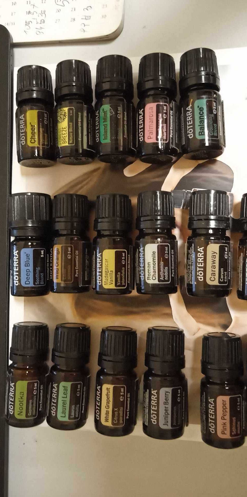 doTerra olejki eteryczne 5 ml NOWE mix różne