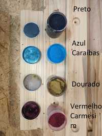Pigmentos para Resina Epóxi (Metálicos e Líquidos)