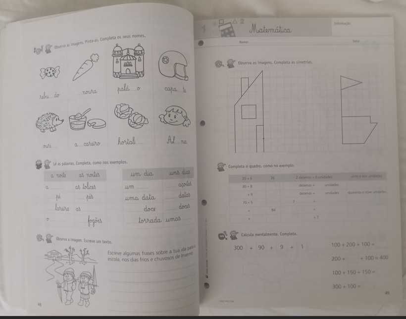 Fichas de Avaliação Contínua 2º Ano