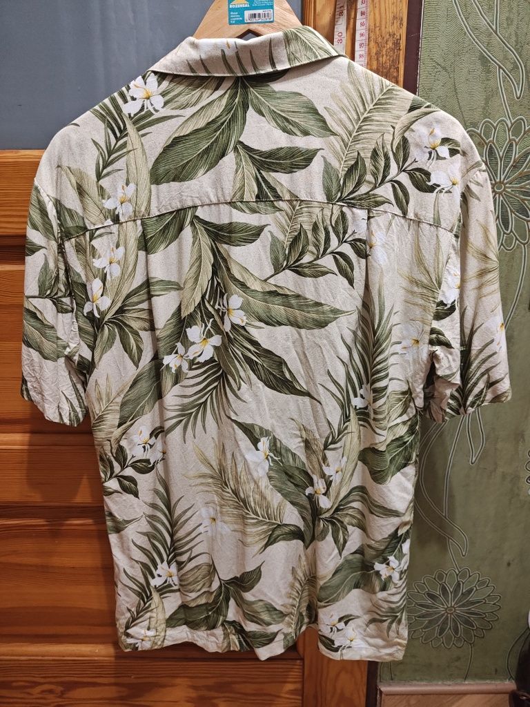Koszula hawajska made in Honolulu USA size M paradise found