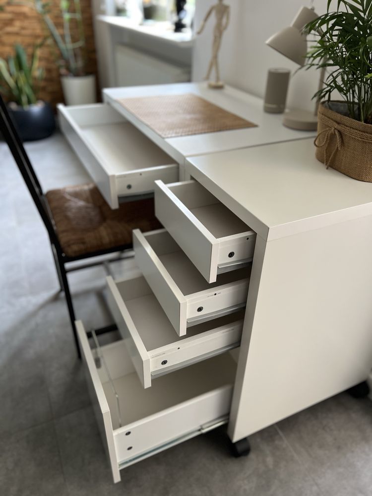 Biurko z komodą Ikea Mike