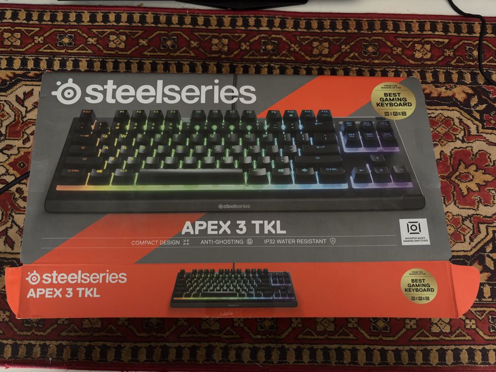 Klawiatura steelseries apex 3 tkl