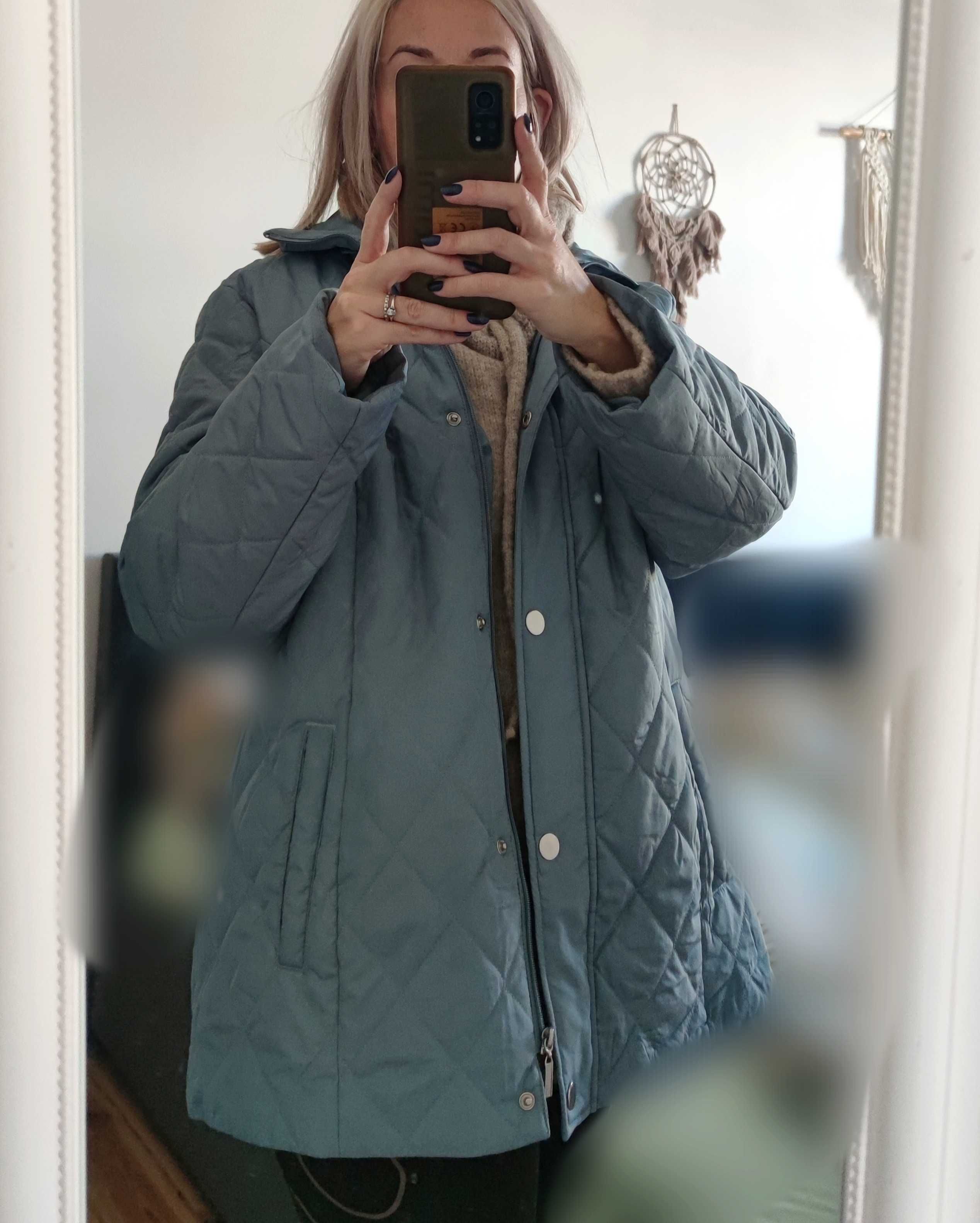 Pikowana kurtka damska oversize H&M NOWA
