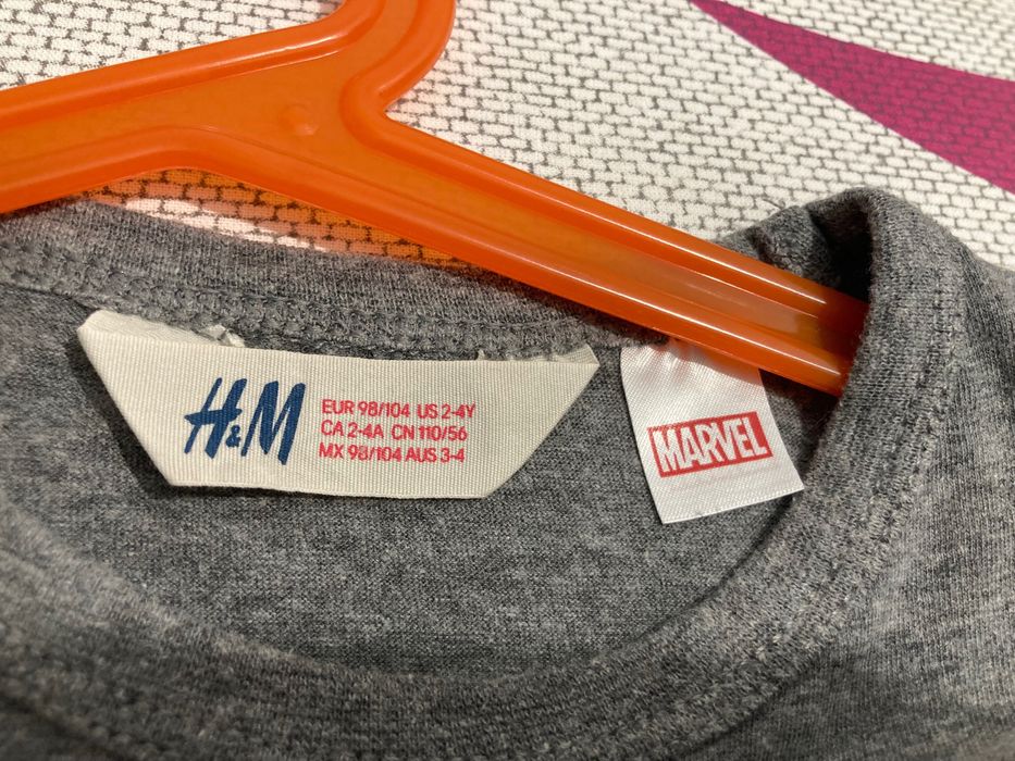 Bluzki H&M, Lupilu, z długim rękawem, longsleeve, rozm. 98/104