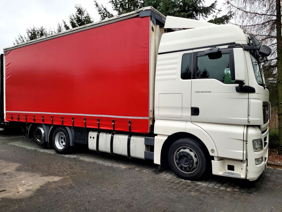 MAN TGX  Man Tgx plandeka Euro 5 Solo Tandm