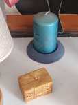 Velas e suportes para velas