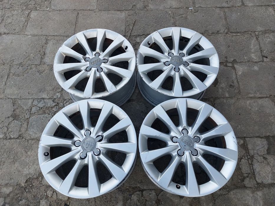 AUDI A6 C7 FELGI ALUMINIOWE R17 8J ET39 5X112 ORYGINAŁ PROSTE! 4G0601025AG