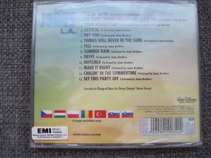 Jonas L.A. – płyta CD