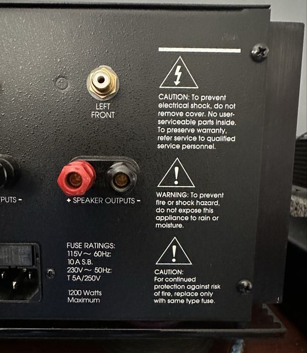 Acurus by Mondial - 200 FIVE - amplificador de potência