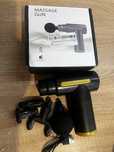 Масажер для тіла Massage Gun + 4 насадки перкусійний