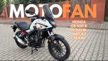 Honda CB HONDA CB 500 X 11.2021R 1 właściciel na KAT A2 35 kW 6tys KM Serwis !