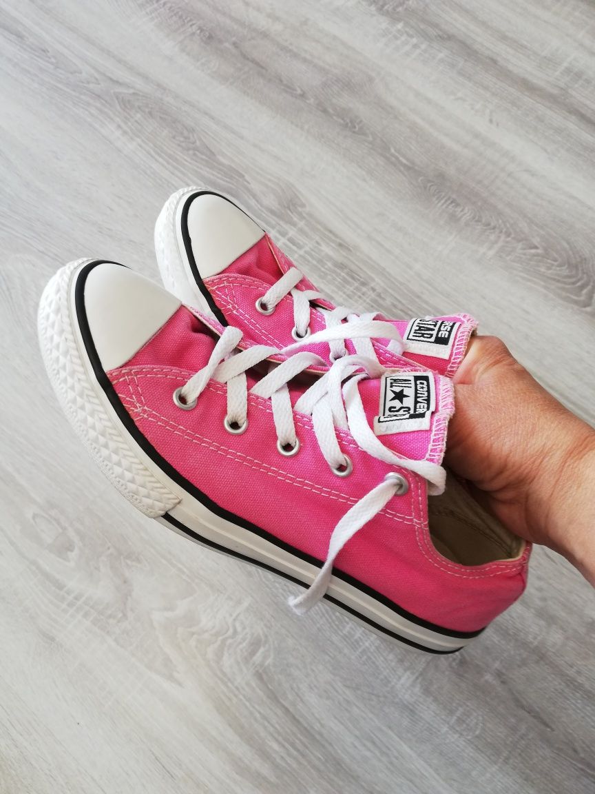 Trampki damskie Converse All Star różowe. R. 35.