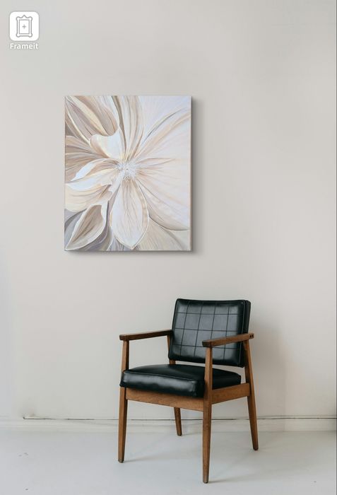 Інтер'єрна картина на холсті , квітка, акрил, 40 на 50