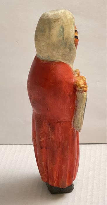 Stara rzeźba drewniana ludowa