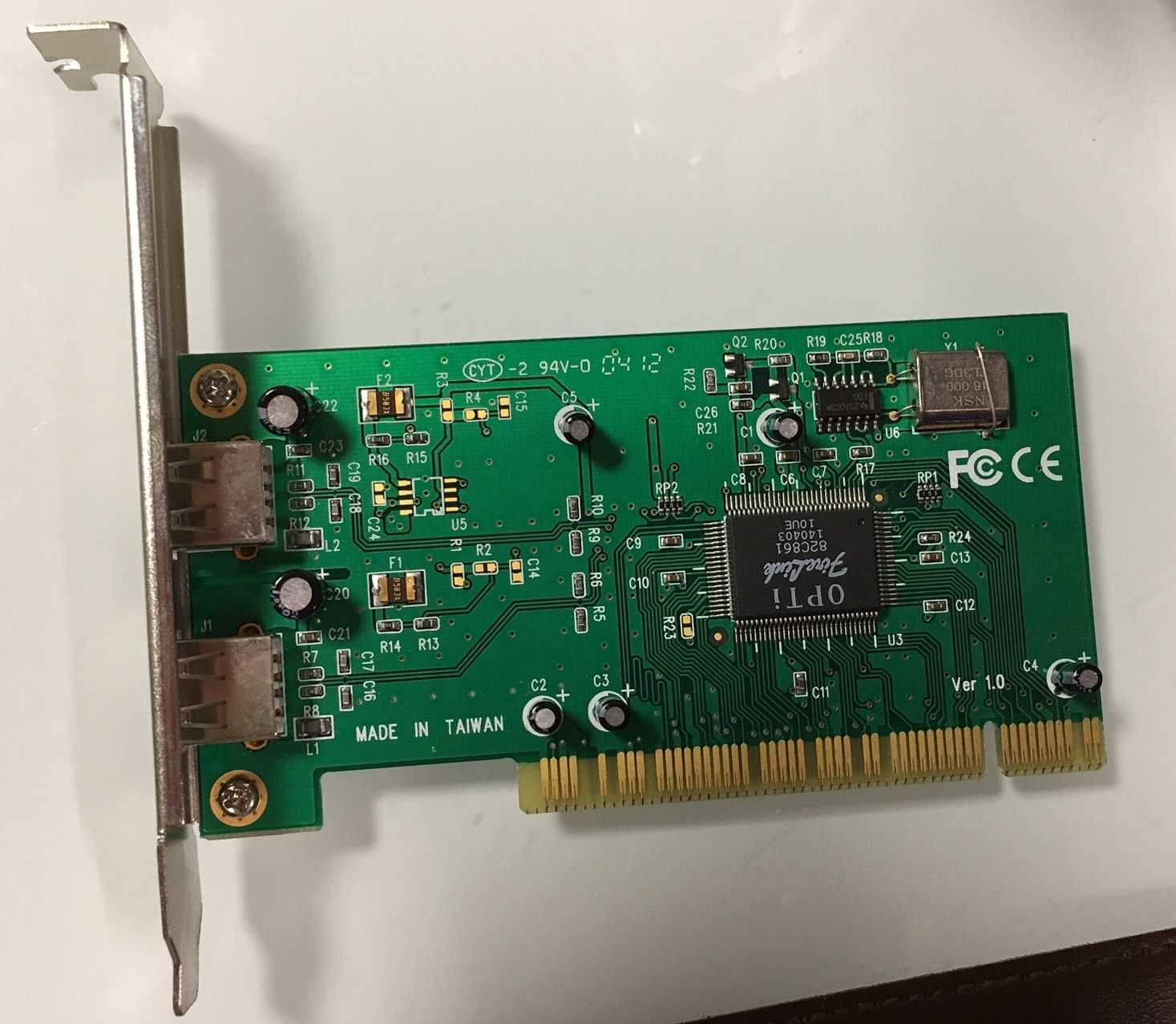 Placa USB 2.0 PCI