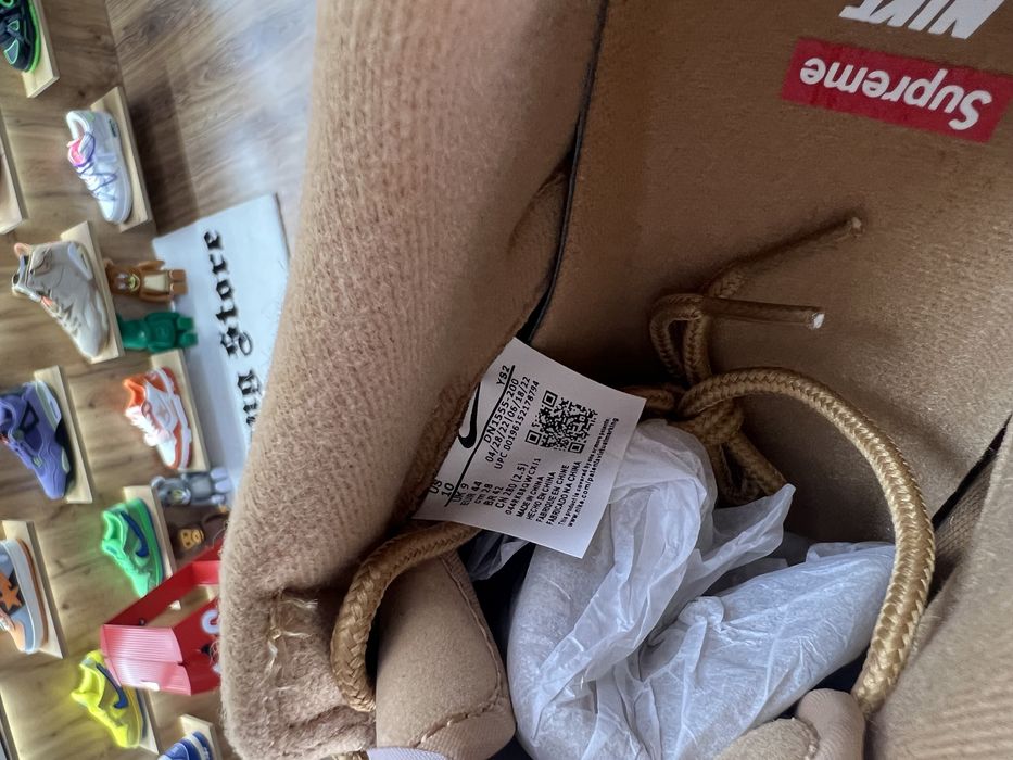 Кросівки Nike Air Force 1 Low x Supreme Beige