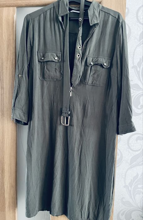 Сукня рубашка з лагцюгом