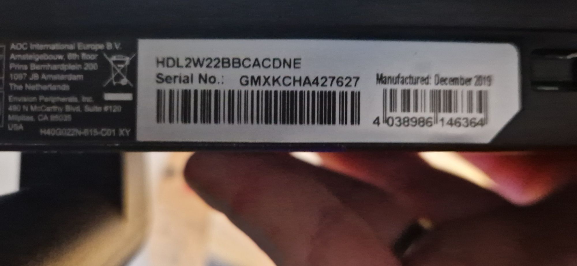 Sprzedam Monitor AOC 24B1H