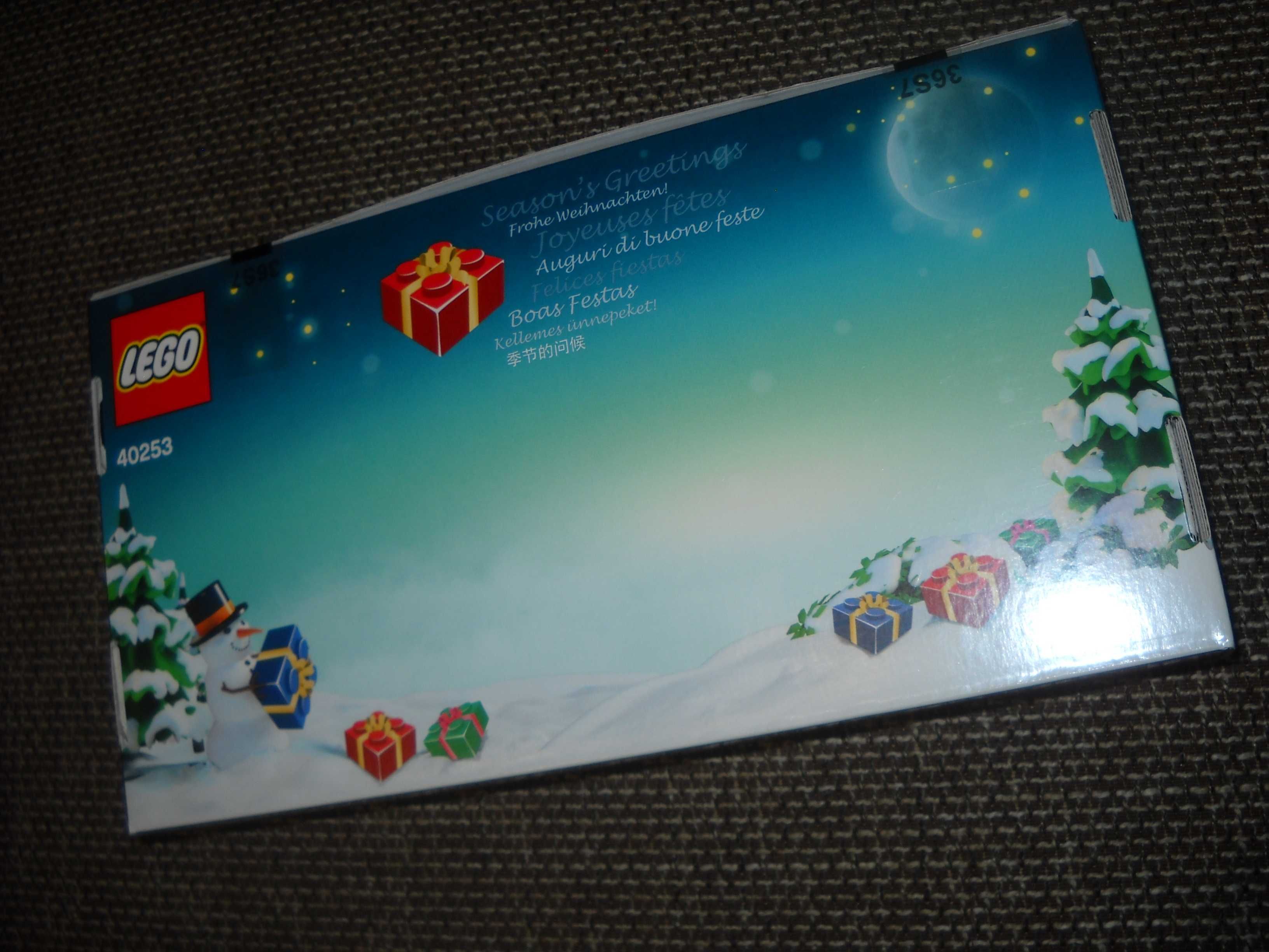 Zestaw świąteczny LEGO 40253 Christmas Build-Up